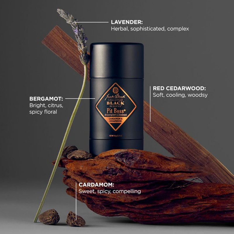 Jack Black Pit Boss Black Reserve Antiperspirant & Deodorant Men