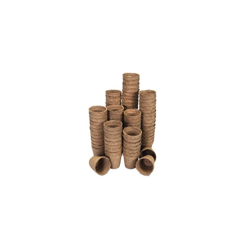 Peat Pots, 2 1/4", Pack of 100