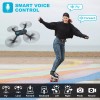 Hiturbo Foldable FPV Drone with 1080P Camera Voice Control for