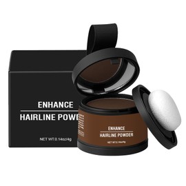 Hairline Powder for Women - Root Touchup Powder, Applicator Included - Waterproof Long Lasting, Hair Volume Boost Gray Concealer for Instant Fullness, Men Women