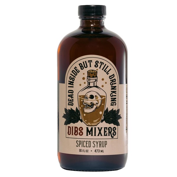 Dibs Mixers Spiced Syrup - Fall Spice Syrup for Cocktails,