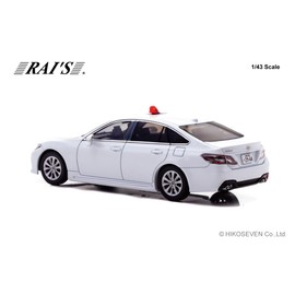 RAI'S H7432207 Toyota Crown (ARS220) 2022 Metropolitan Police Department Highway Traffic Police Corps Vehicle (White Cover) Finished Minicar