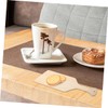 STOBAZA 10pcs Mini Wooden Chopping Boards with Handle Blank DIY