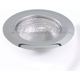 Plumboss Kitchen Sink Basket Strainer Drain Replacement Stainless Steel Large Rim 3 pack