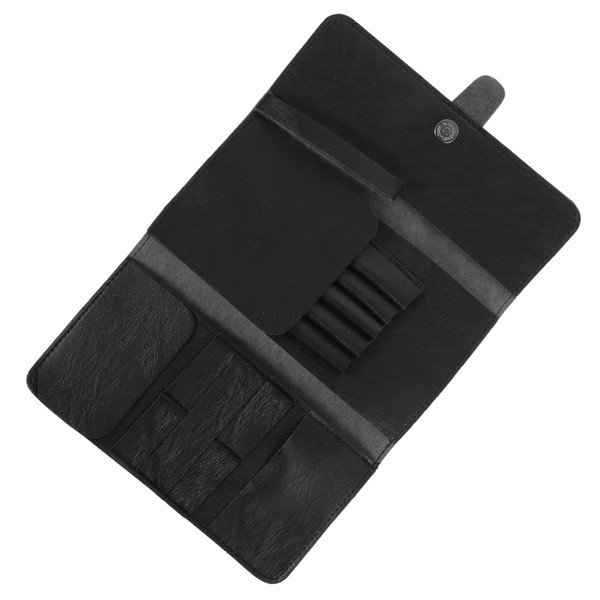 Healeved 1Pc Professional Leather Scissor Bag Durable Hair Styling Tool