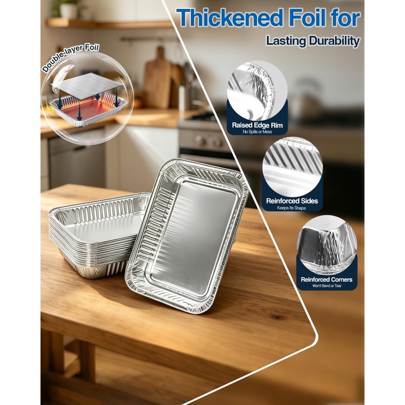 7515 Drip Pan Holder & 20 Liners for Weber Spirit