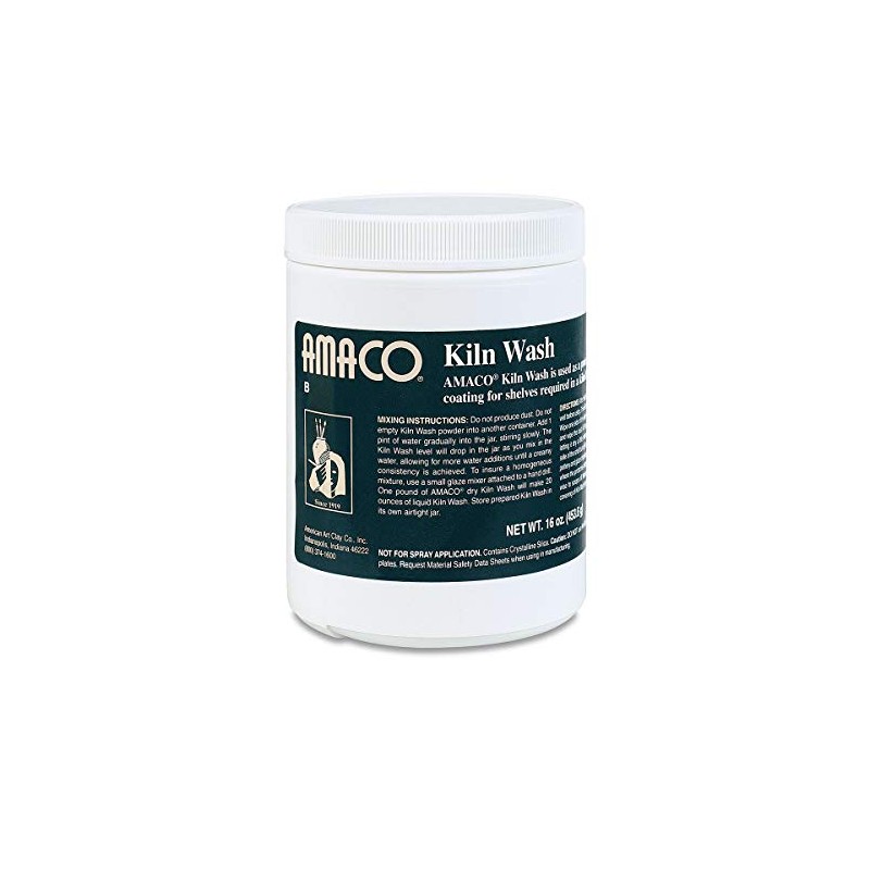 Amaco Kiln Wash In Powder Form - Dry, 1 lb