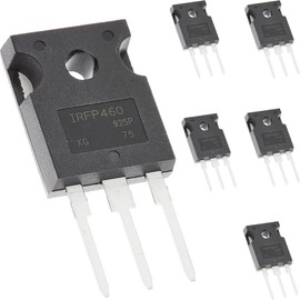 DAOKAI IRFP460N IRFP460 MOSFET Transistors 500V 20A Power MOSFETS Transistor N-Channel TO-247 for electronic circuit DIY(6 pcs)