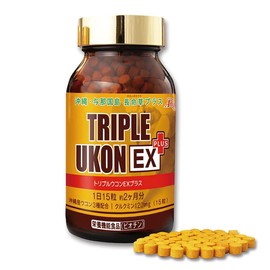 沖縄産トリプルウコンEXプラス 1本 1000粒入り 約66日分 ウコン サプリメント 日本直販