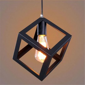 Chrasy Creative LED Pendant Light Retro Edison Hanging Ceiling Lighting for Dining Table Bedroom Living Room Kitchen 1 x E27 Max. 60 W
