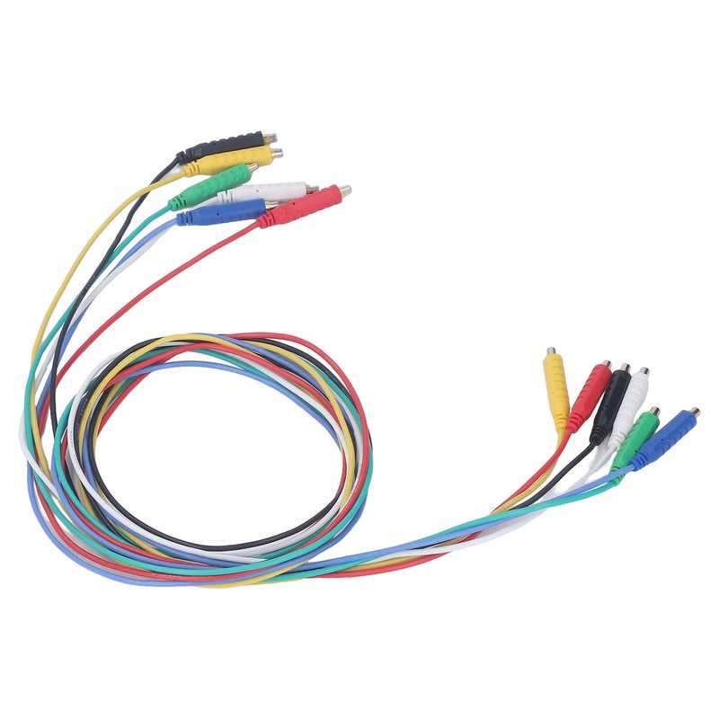 6PCS Magnetic Test Leads Silicone Soft Flexible Jumper Test Wires