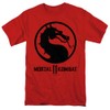 Mortal Kombat 11 Dragon Black Logo Unisex Adult T-Shirt for