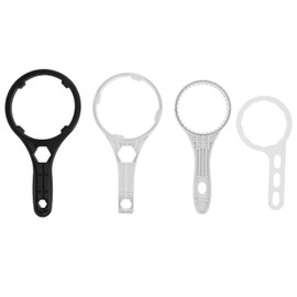 VILLCASE 4 Piezas Llave Para Carcasa De Filtro - Herramienta PláStica Para Cambio De Filtros De Agua Ideal Para FáCil InstalacióN