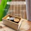 Kashmir Premium Bamboo Stash Box with Accessories, Jar & Grinder