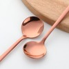 TEHAHA 8 Pcs Coffee Spoons, Stainless Steel Espresso Spoon，5.3 Inches