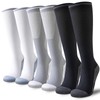 Niorasen Niorasen Compression Socks for Women, 3 Pairs Flight Socks