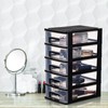 Plastic Storage Drawers, Cabilock 5 Drawer Storage Drawer Unit, Plastic