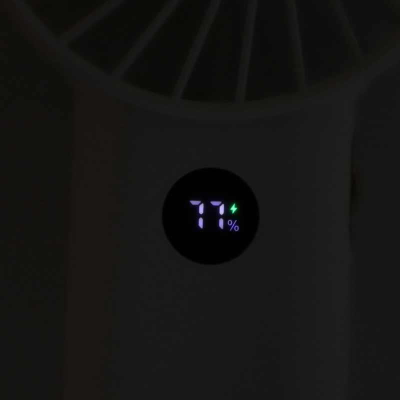 Handheld Fan Multifunction 100 Levels Stepless Speed Intelligent Digital Display