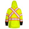 JORESTECH Safety Rain Set with Work Jacket and Safety Pants: