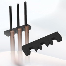 KAER Gun Rack for Gun Storage - Gun Safe Accessories Foam Rifles Rack in Gun Cabinet Gun Holder with Magnetic Strip, Gifts for Hunters