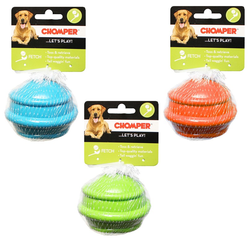 Reaowazo Chomper extra tough & Colorful Medium 3" Squeaky &