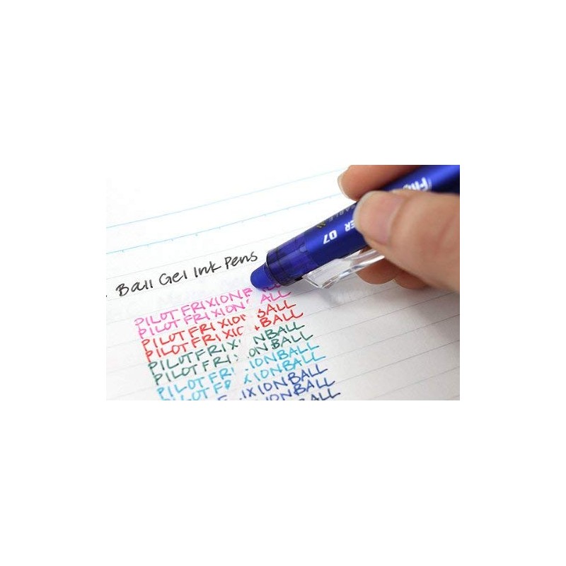 Pilot Pen Frixion Clicker Fine Point Pen, Blau radierbar, 12