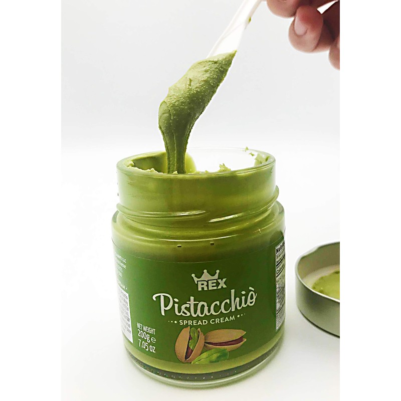Sanniti Rex Italian Cream of Pistachio Nut Spread, 7.05 Ounce