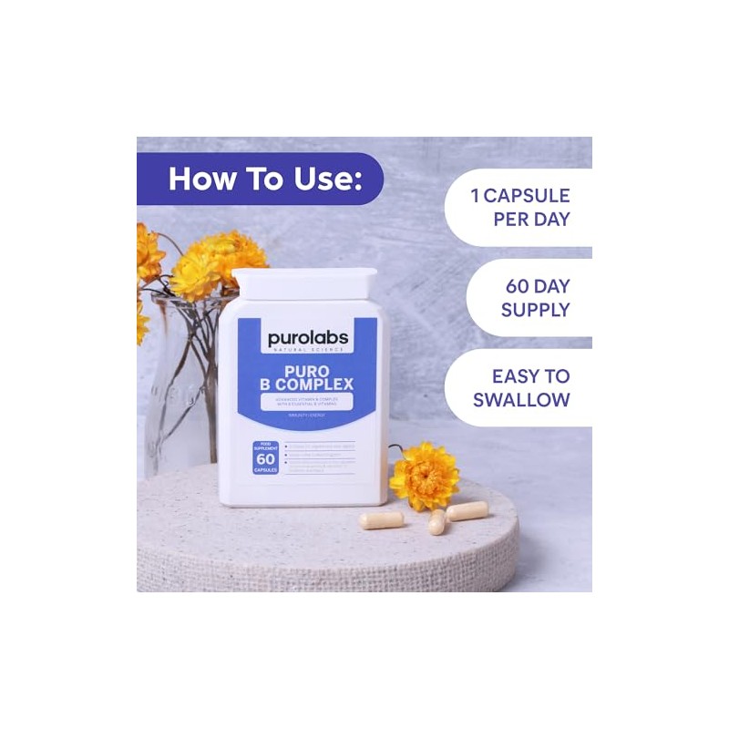 Purolabs Vitamin B Complex High Strength – High Strength VIT