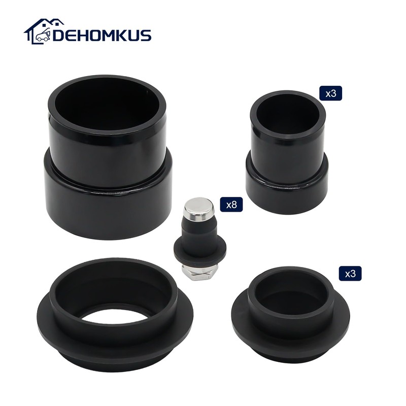 DEHOMKUS Universal RV Holding Tank Installation Fittings Kit - Compatible