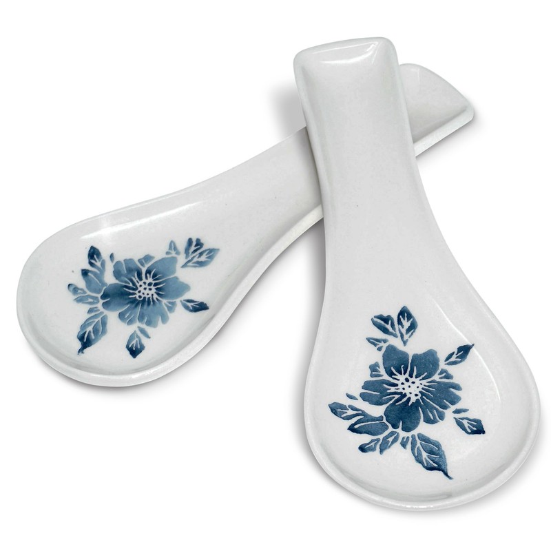 Lashuma 2 x Cooking Spoon Rests 27 x 10 cm