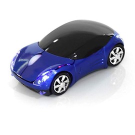 Yoidesu Ratón Inalámbrico para Juegos Coche Fotoeléctrico Bluetooth Ratón Bricolaje 2.4G Wireless Mouse Optical Mouse 1600DPI para/ME/PC/Tablet Office