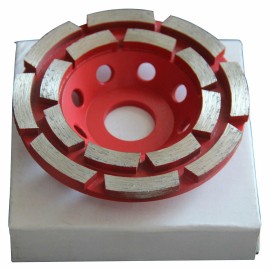 Roxx 4" 4.5" 5" 7" Diamond Grinding Cup Wheel Disc Concrete Stone Marble Masonry Tool - 5 Inch X 3 Pieces and 7 Inch X 3 Pieces
