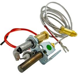 MENSI NG Pilot Burner Assembly Milivolt Thermopile Kit Replace for Heat-n-Glo Pilot Assembly Part# HSRV 446-512A, Fits for Old Model SL2000, 4000, 5000, 6000, SRV446-512A