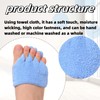 DEEYOTA Finger Separation Pad,Toe Grip with Elastic Band,Foot Tool and