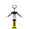 Koala Spain Winged Corkscrew, Stainless Steel, Black