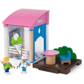 BRIO 33944 - Village Eisdiele, bunt