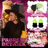 Nosiny 36 Pairs Halloween Earrings Lightweight Dangle Acrylic Earring Skeleton