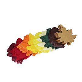 LALAFINA Thanksgiving Christmas Decor 180 Paper Tags Maple Leaf Diy Bake Supplies