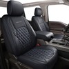Huidasource Leather Car Seat Covers Fit for Toyota Tacoma 2016-2023