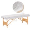 100PCS Disposable Fitted Massage Table Sheets, Heavy Duty Elastic Disposable