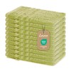 Lavea Set of 10 Elena Terry Series Washcloths, 15 x