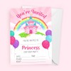 32 Princess Party Invites - Kids Childrens Birthday Party Invitations