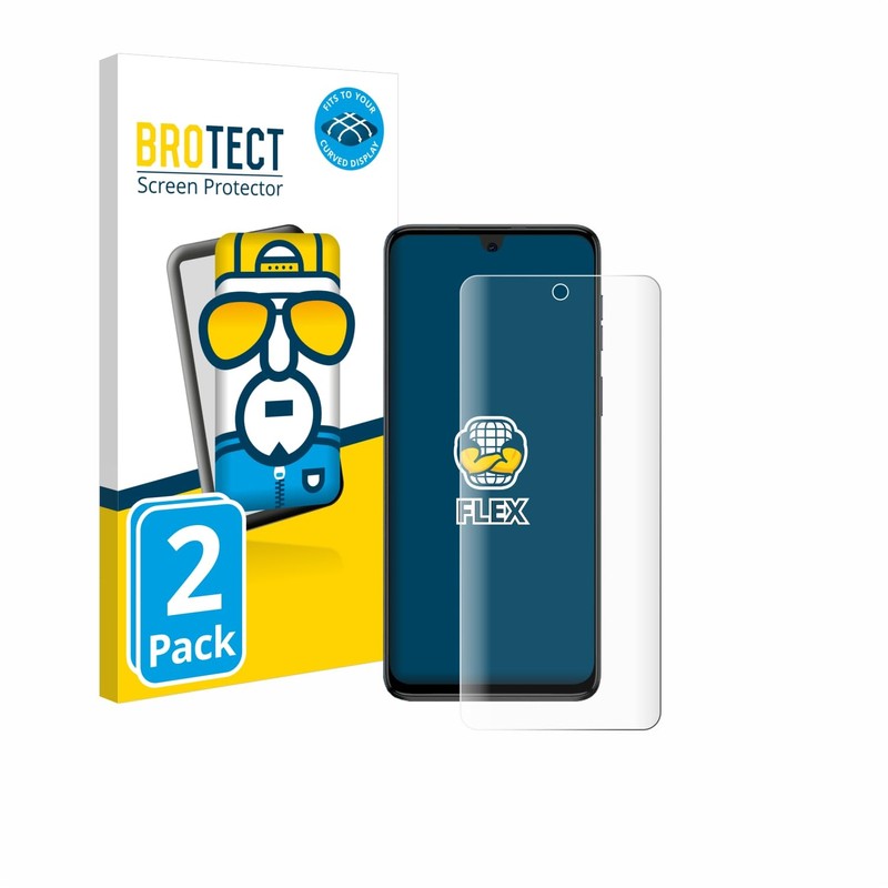 BROTECT Pack of 2 Full Cover Screen Protectors for Motorola