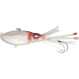 Nomad Design Squidtrex 85 Squid Jig/Vibe Lure - 3.33 Inch - Brown Speckle, 3 1/3 inch - 3/4 oz