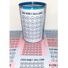 Money Tin Challenge Sticker Only (Blue, Mini Challenge)