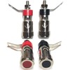 RUNCCI-YUN 6 Pcs Speaker Terminal Banana Jack Panel Mount Push