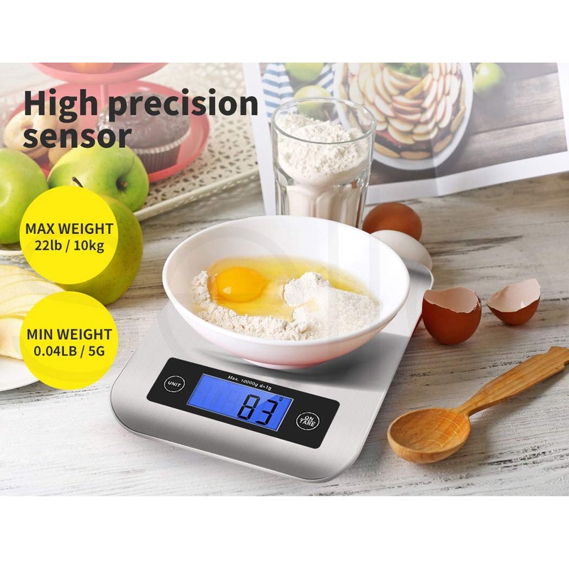 10kg/1g Kitchen Digital Scale LCD Electronic Balance Food Weight Postal