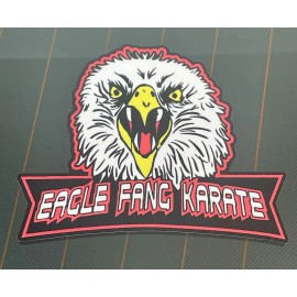 Avery Cobra Kai Eagle Fang Karate Sticker - Strike First No Mercy Logo - Vinyl Decal