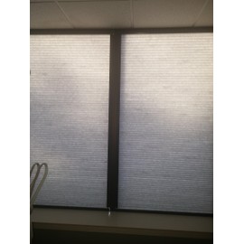 Side Tracks for Blackout Shades - Block Light Along The Edges of Your Window Blinds (72" Black Removable)