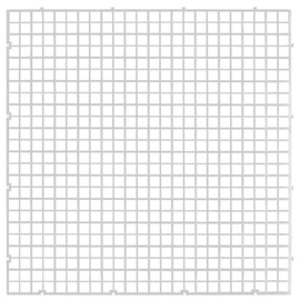 DEMONTALK 8PCS Fish Tank Dividers Lid, Aquarium Grid Bottom Isolation Tray Board, Plastic Egg Crate